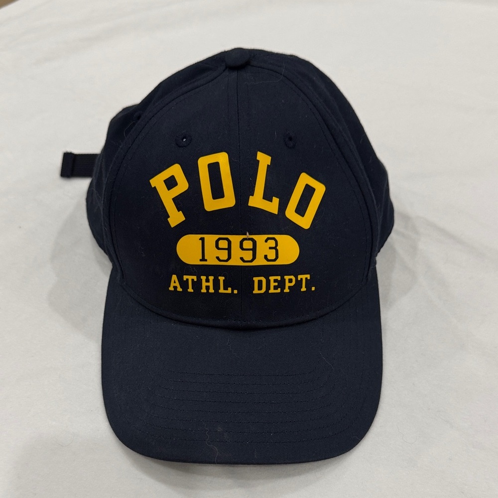 Polo Ralph Lauren Navy and Yellow Cap